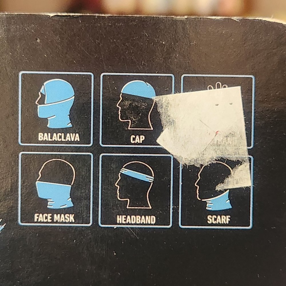 NWT Gorilla Grip 6 in 1 Face Mask - Picture 4 of 5